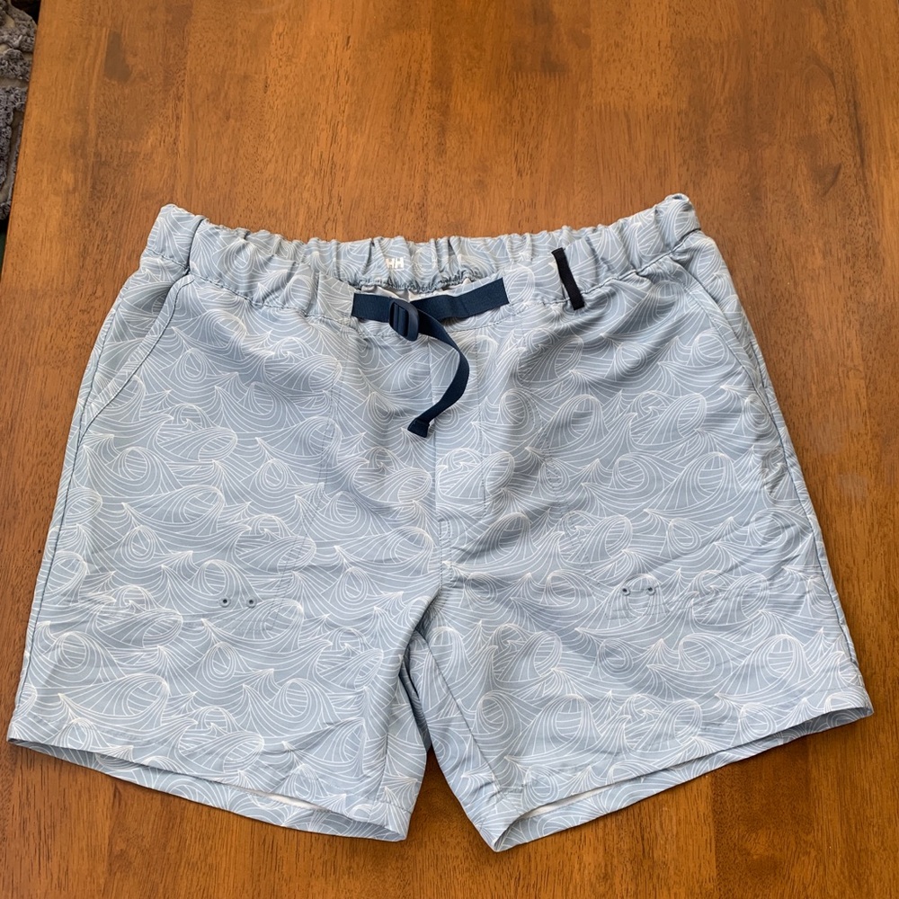 Helly Hansen Light Gray Swim Board Shorts